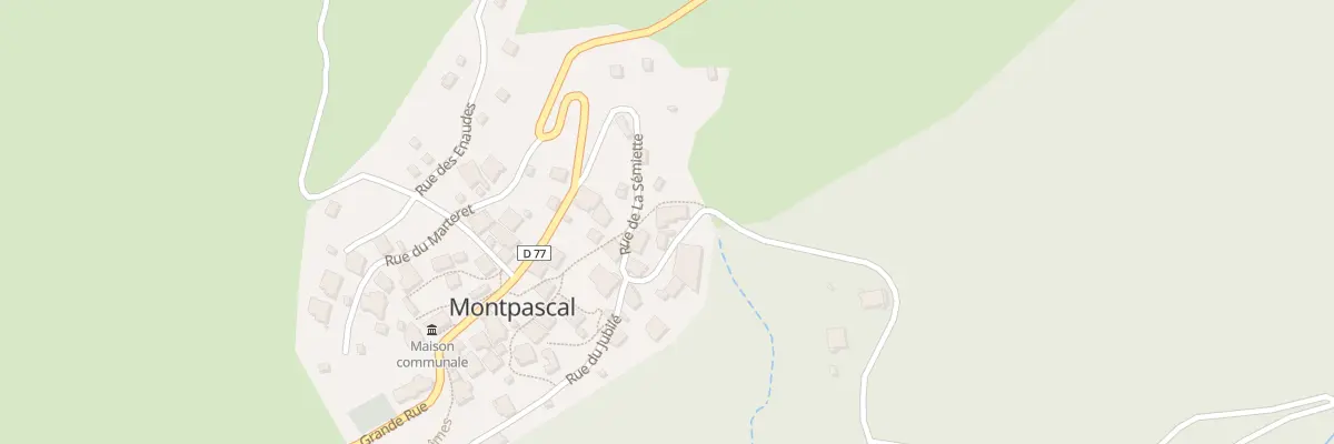 Plan du 6028 Montpascal à La Tour-en-Maurienne
