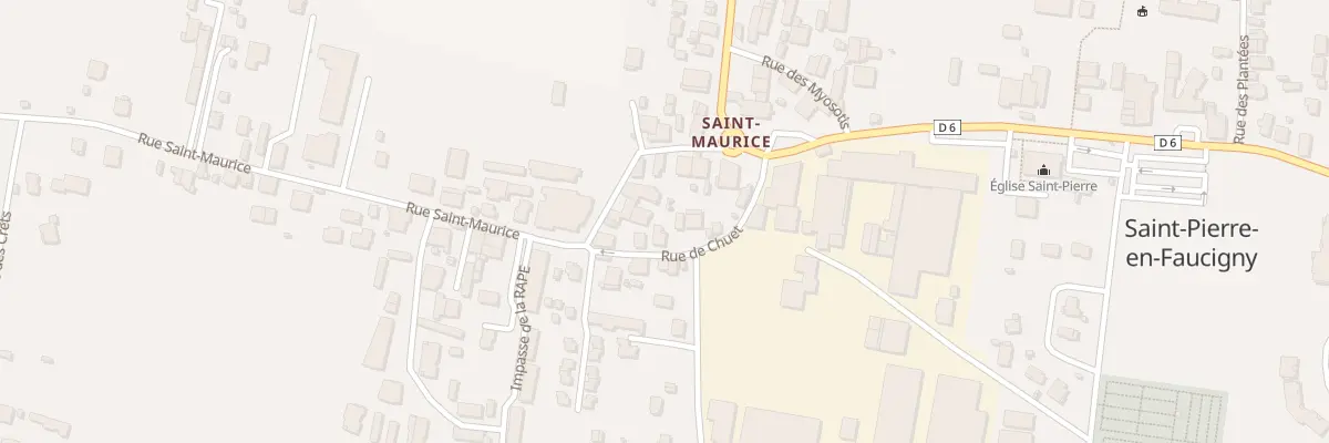 Plan du 102 Rue de chuet à Saint-Pierre-en-Faucigny