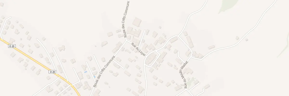 Plan du 330 Rue du Moulin Maillet à Bons-en-Chablais