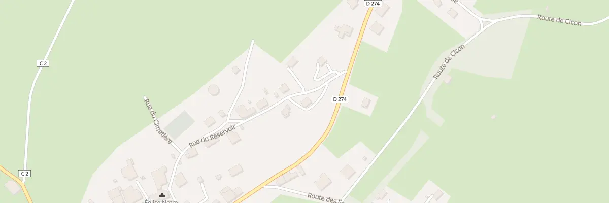 Plan du 1 Rue du Réservoir aux Premiers Sapins