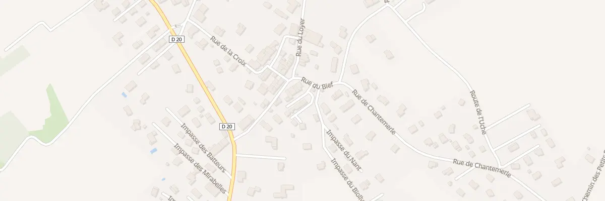 Plan du 36 Rue du Bief à Bons-en-Chablais