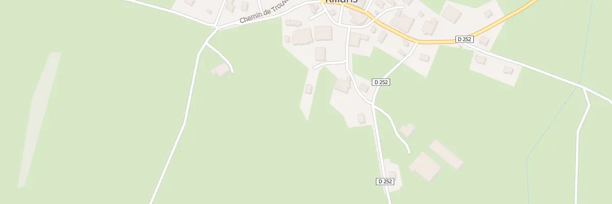 Plan de La Combotte à Rillans