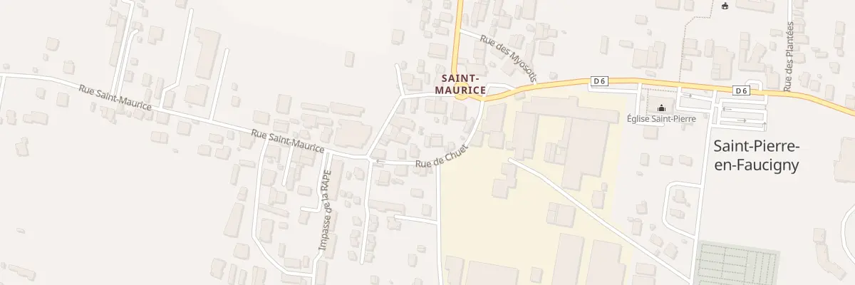 Plan du 92 Rue de chuet à Saint-Pierre-en-Faucigny