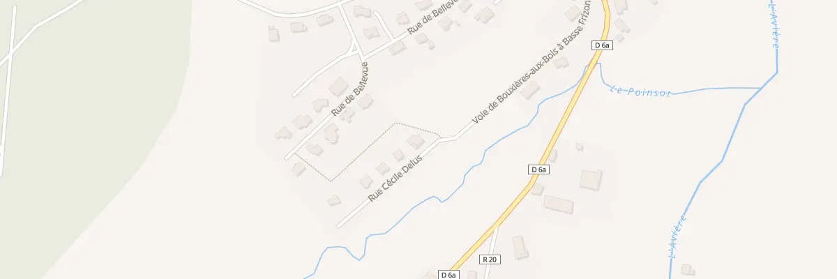 Plan du 192 Rue Cecile Delus à Frizon