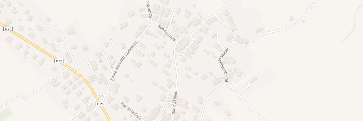 Plan du 346 Rue du Loyer à Bons-en-Chablais