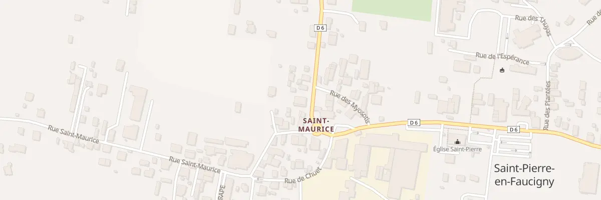 Plan du 29 Av de la Plaine à Saint-Pierre-en-Faucigny