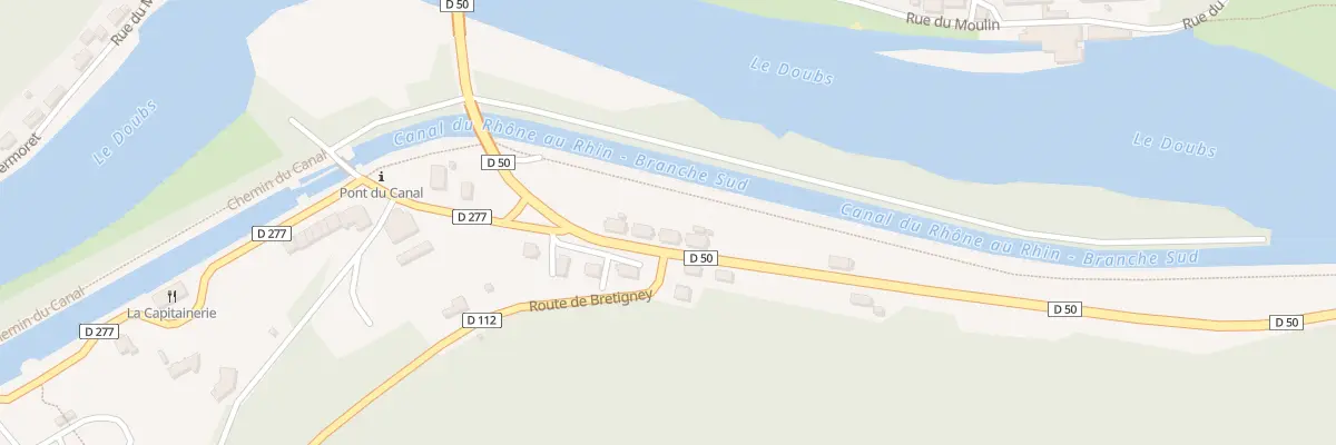 Plan du 5 Rue Les Cites de Champard à Baume-les-Dames