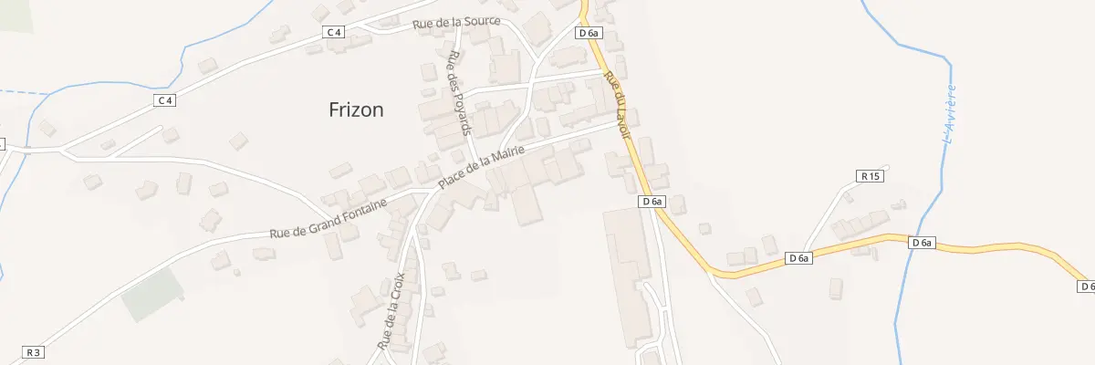 Plan du 68 Pl de la Mairie à Frizon