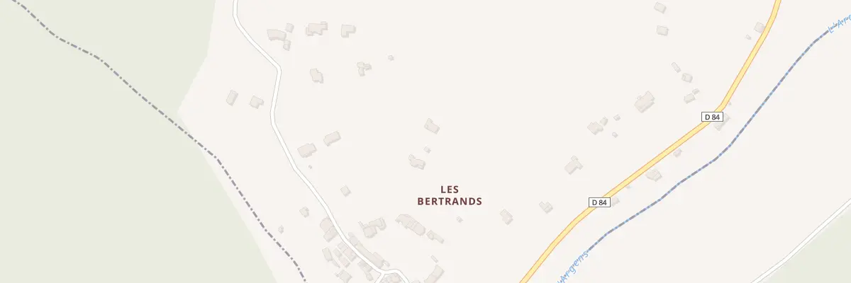 Plan du 9004 Les Bertrands au Thoronet