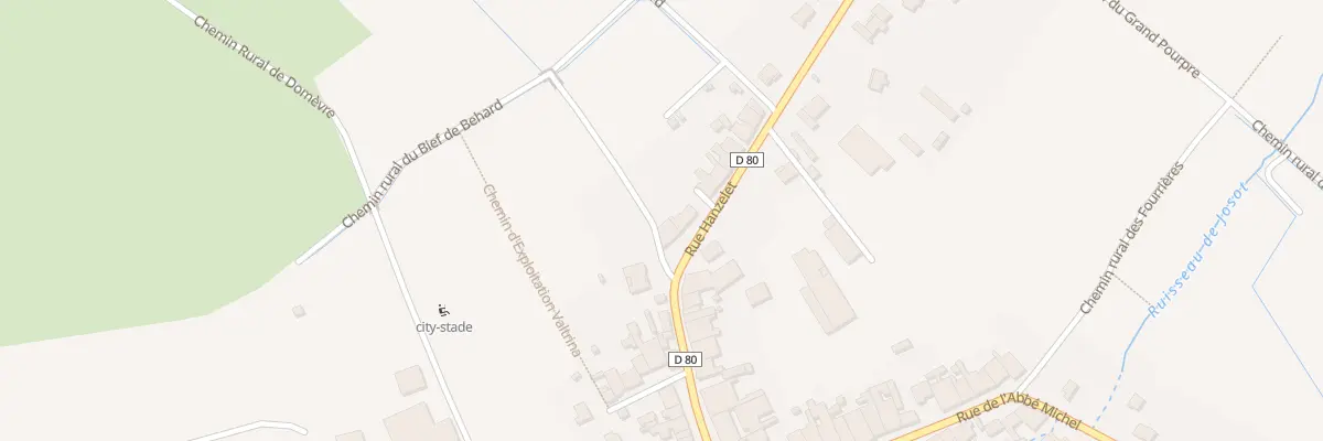 Plan du 29 Rue Hanzelet à Haraucourt