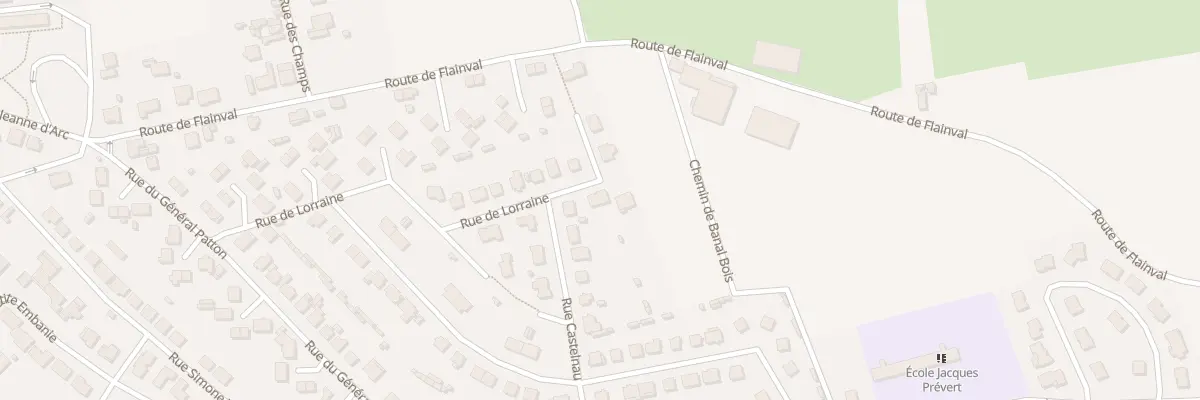 Plan du 6 Rue de Lorraine à Dombasle-sur-Meurthe