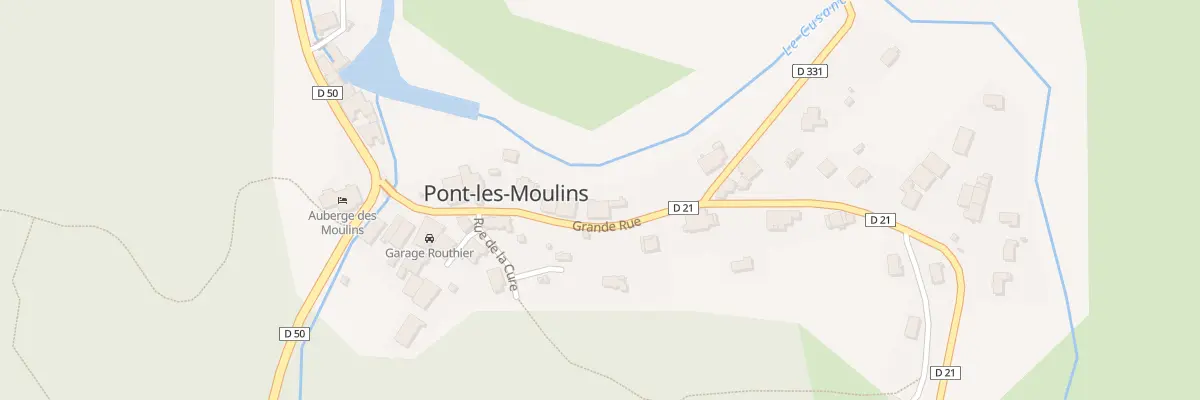 Plan du 15 Gr Grande Rue à Pont-les-Moulins