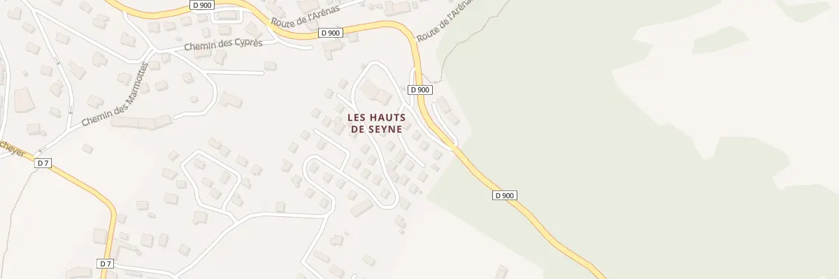 Plan du 145 Rue Meunière à Seyne