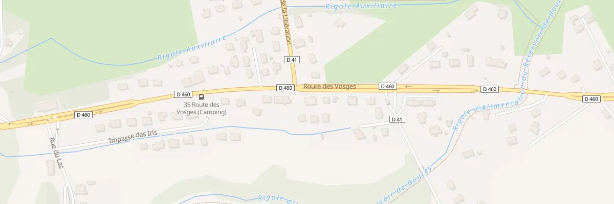Plan du 27 Rte des Vosges à Sanchey