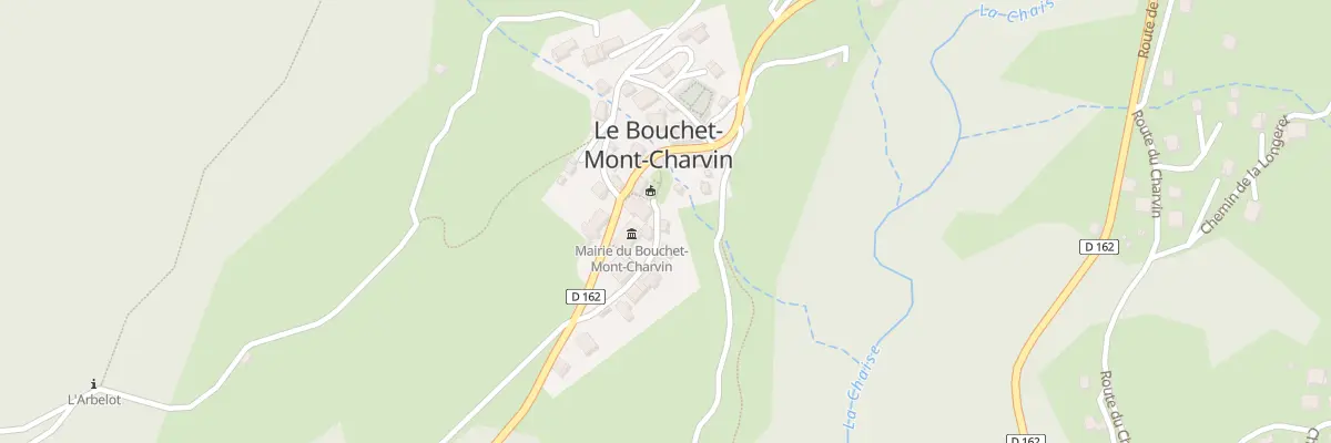Plan du 5038 Le Bouchet au Bouchet-Mont-Charvin