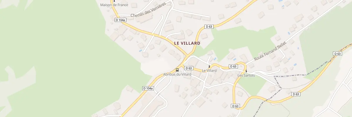 Plan du 49D Rte de la Poyat à Mercury