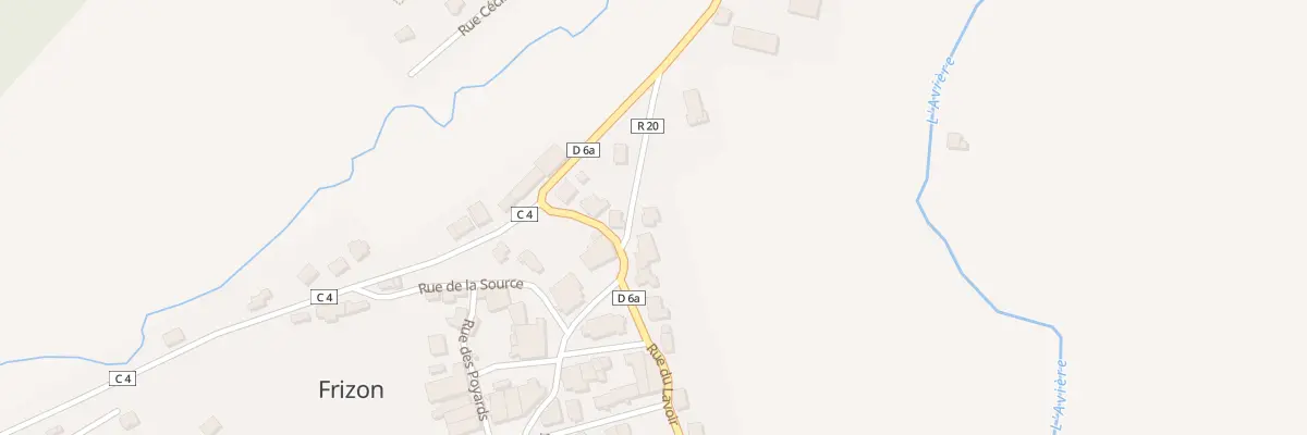 Plan du 40B Rue de l’Ecole à Frizon