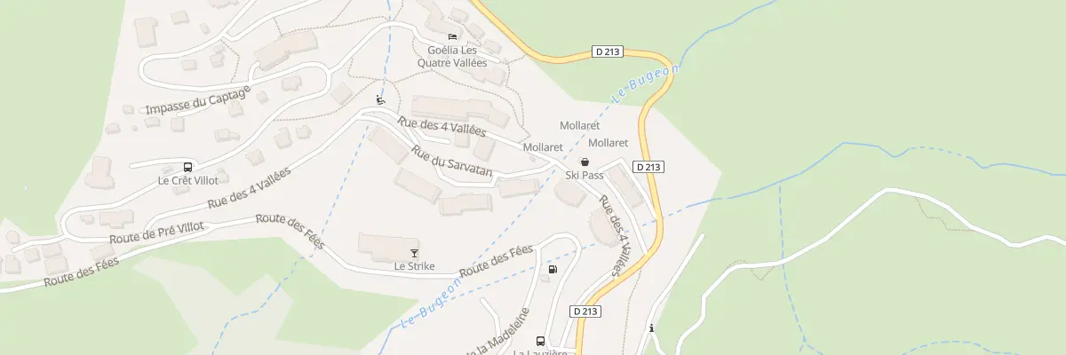 Plan du 5163 Imm Le Roc Rouge à Saint François Longchamp