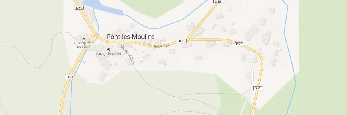 Plan du 8 Gr Grande Rue à Pont-les-Moulins