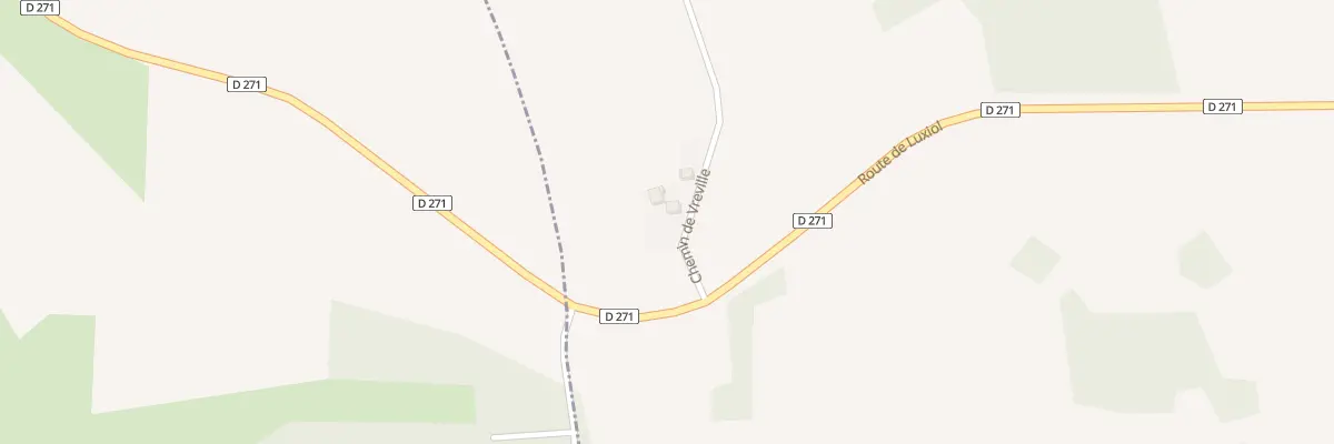 Plan du 1 La Vréville à Autechaux