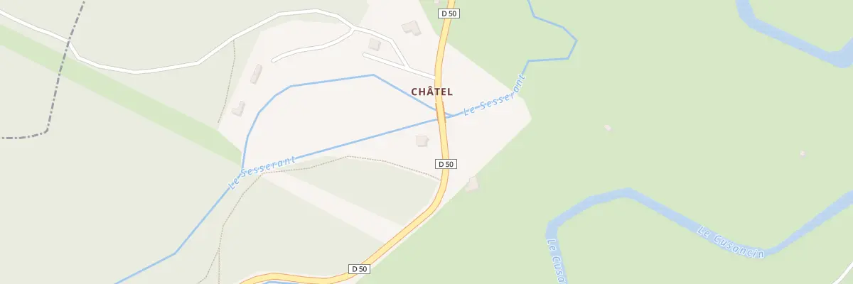 Plan du 5053 Chatel à Pont-les-Moulins