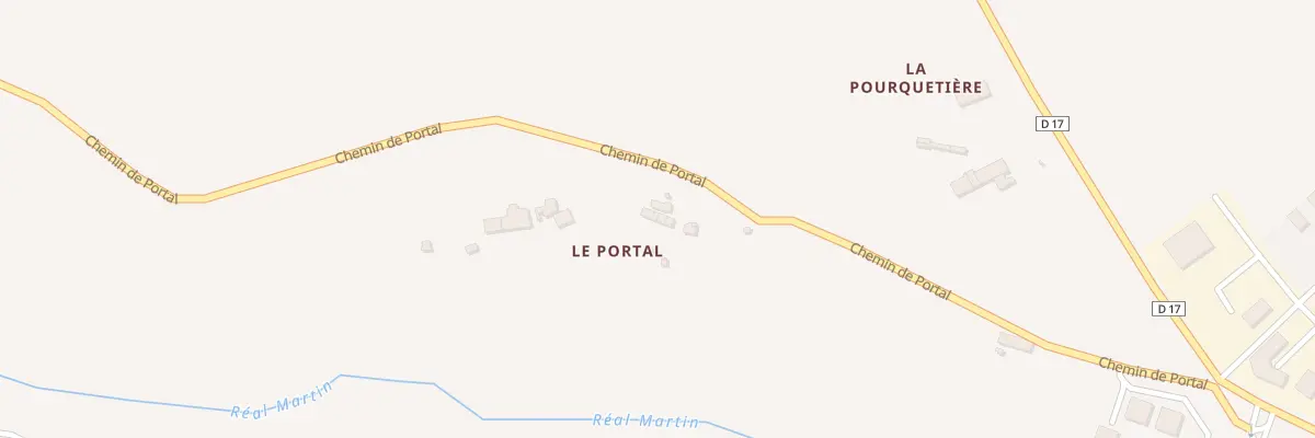 Plan du 6325 Les Gourrins au Cannet-des-Maures