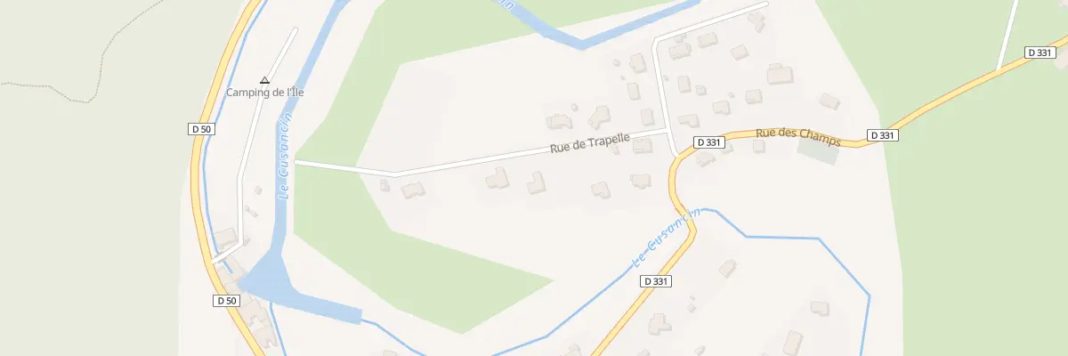 Plan du 7 Rue de Trapelle à Pont-les-Moulins