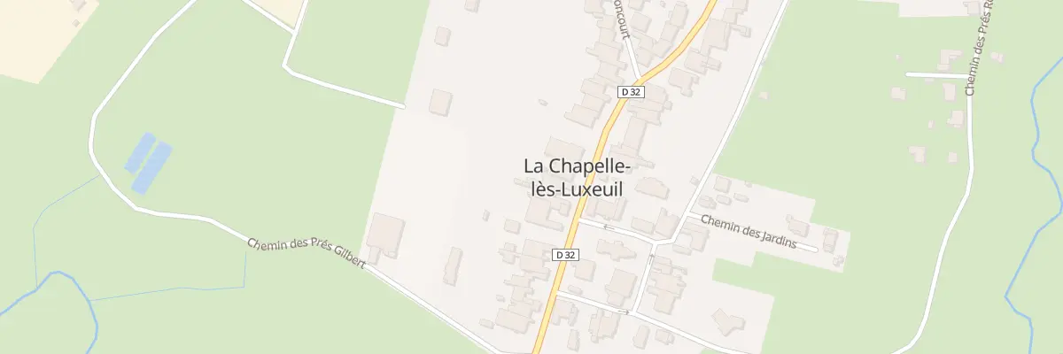Plan du 22 Rte de Luxeuil à La Chapelle-lès-Luxeuil