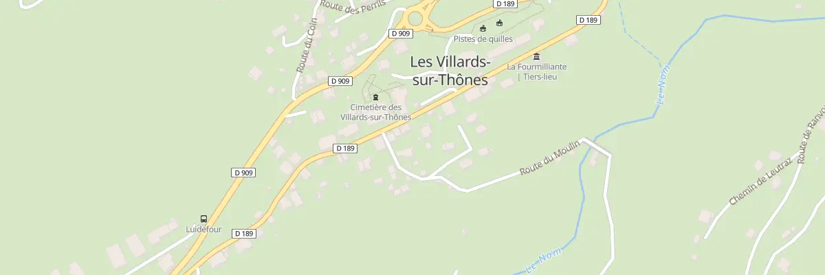 Plan du 545 Rte du Village aux Villards-sur-Thônes