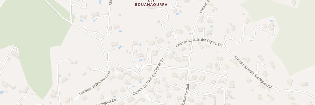 Plan du 20 Chem de Bouanaoura Est à Lorgues