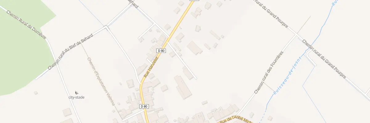 Plan du 34 Rue Hanzelet à Haraucourt