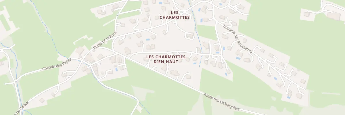 Plan du 126 Che du Courtet à Bons-en-Chablais