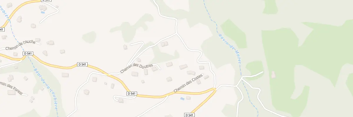 Plan du 2151F Les Doutres à Saint-Apollinaire
