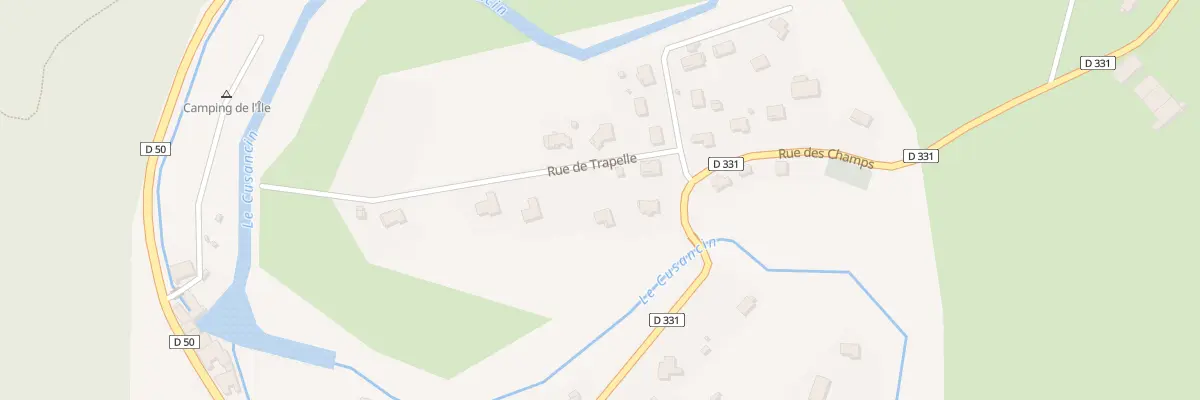 Plan du 3 Rue de Trapelle à Pont-les-Moulins