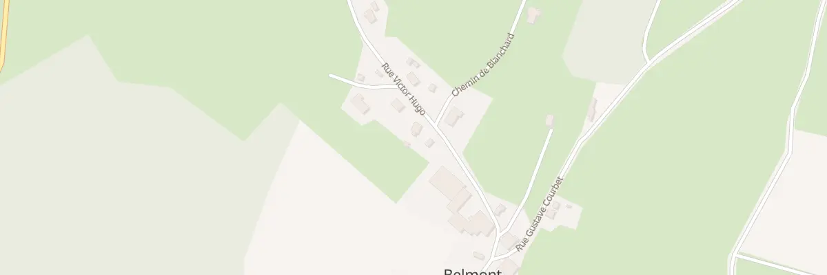 Plan du 3 Rue Victor Hugo à Belmont