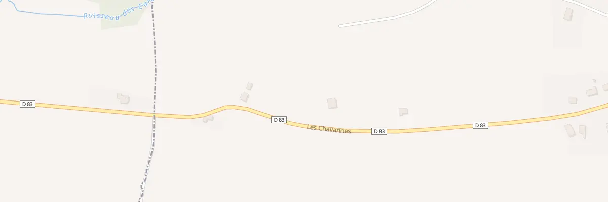 Plan du 96 Les Chavannes à Fougerolles-Saint-Valbert