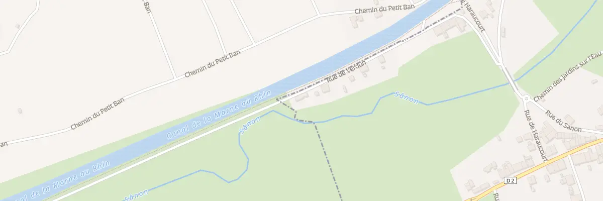 Plan du 13 Rue de Verdun à Sommerviller