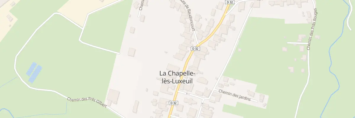 Plan du 26 Rte de Luxeuil à La Chapelle-lès-Luxeuil