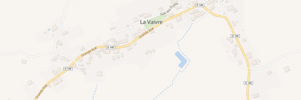 Plan du 18 Grande Rue à La Vaivre