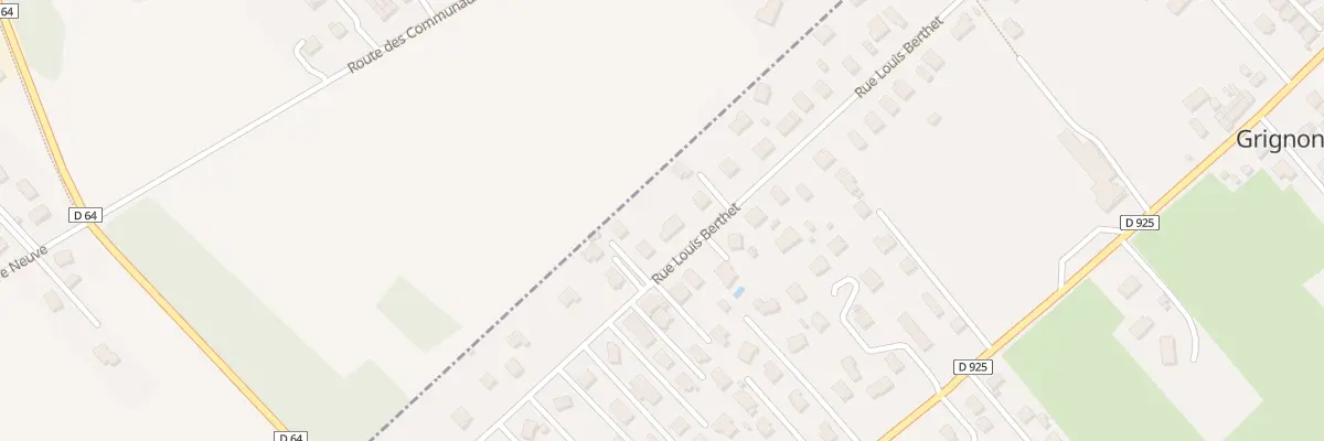 Plan du 1058 Rue louis berthet à Grignon