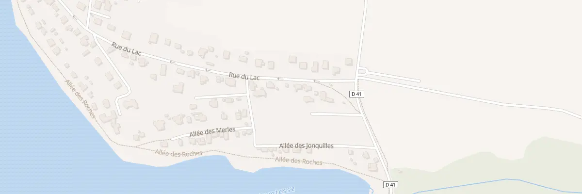 Plan du 48 Rue du Lac à Sanchey