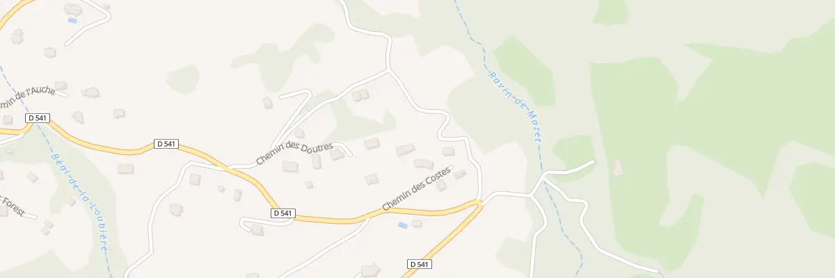 Plan du 180 Che des Doutres à Saint-Apollinaire