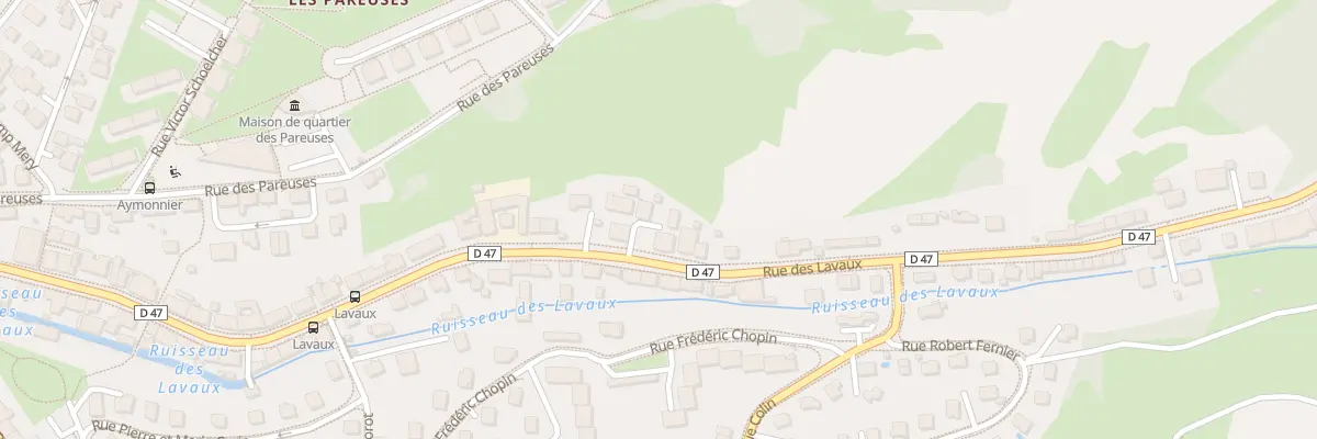Plan du 57 Rue des Lavaux à Pontarlier