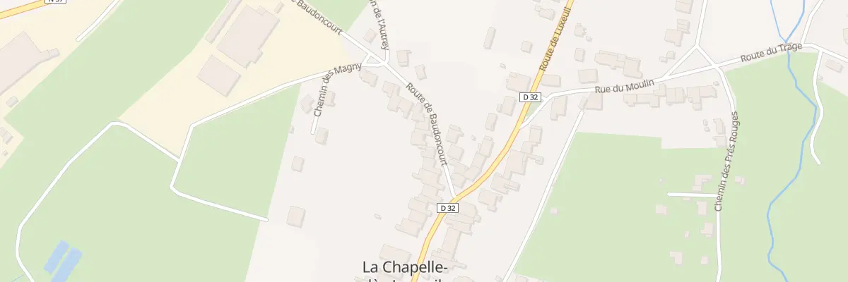 Plan du 8 Rte de Baudoncourt à La Chapelle-lès-Luxeuil