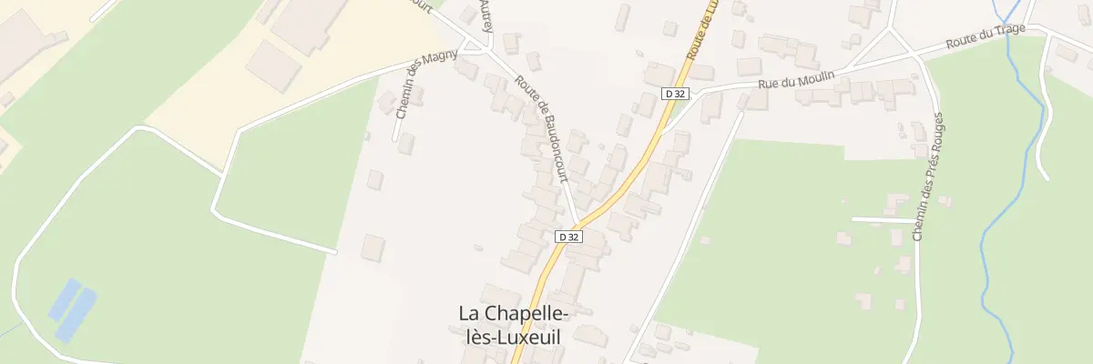 Plan du 4 Rte de Baudoncourt à La Chapelle-lès-Luxeuil