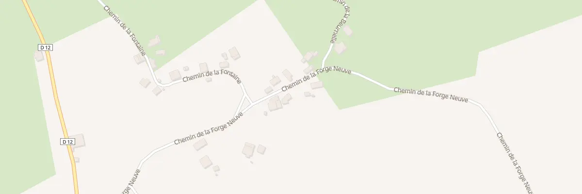 Plan du 16 Che de la Forge Neuve au Clerjus