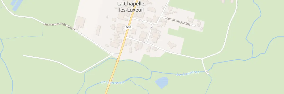 Plan du 7 Rue de la Corne à La Chapelle-lès-Luxeuil