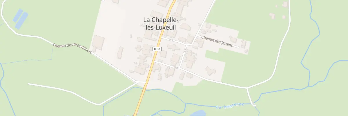 Plan du 6 Rue de la Corne à La Chapelle-lès-Luxeuil
