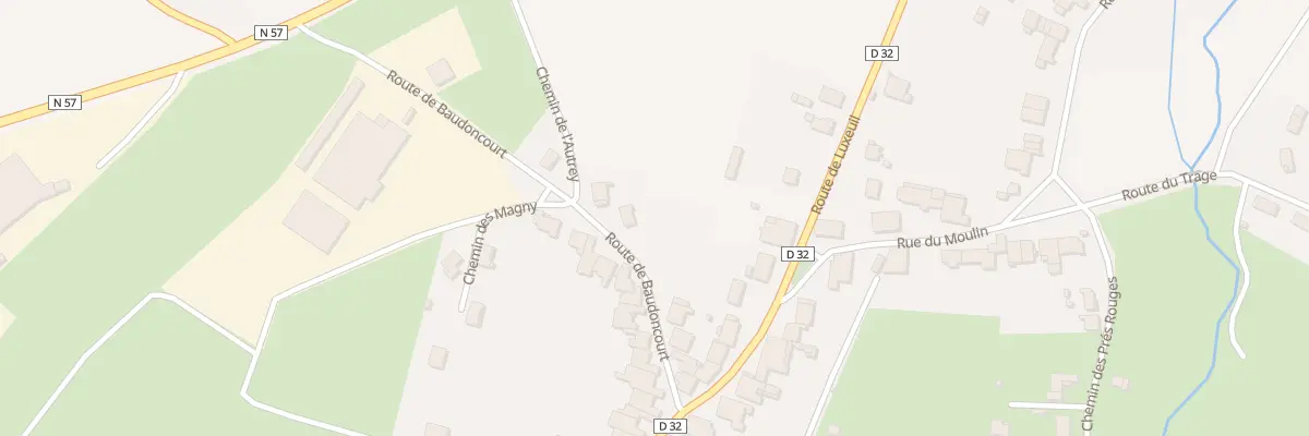 Plan du 7 Rte de Baudoncourt à La Chapelle-lès-Luxeuil