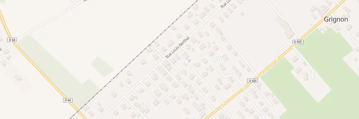 Plan du 1075 Rue louis berthet à Grignon